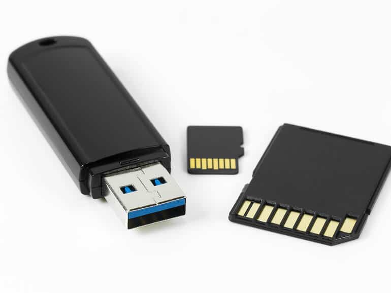 Flash drive or USB memory