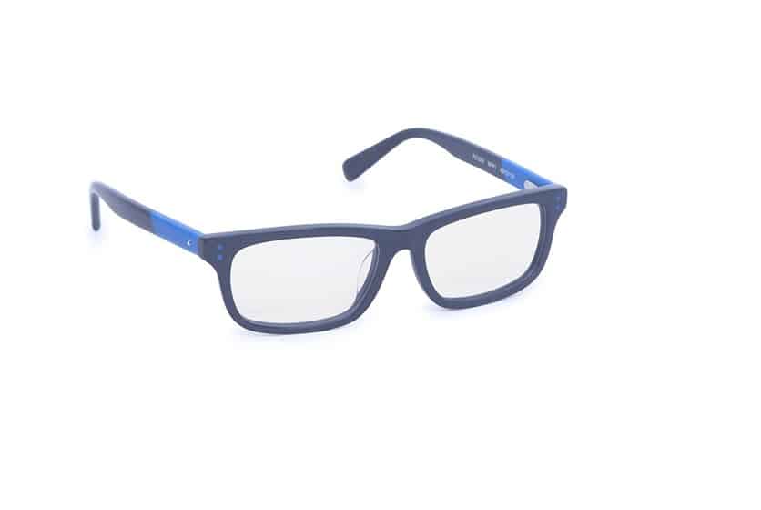 Blue and Black Eyeglasses