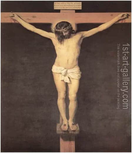 Christ on the Cross (1632) by Diego Rodriguez de Silva Velazquez