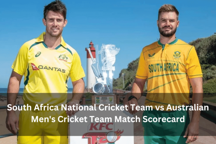 South Africa National Cricket Team vs Australian Men's Cricket Team Match Scorecard