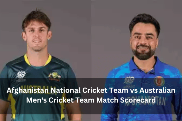 Afghanistan National Cricket Team vs Australian Men's Cricket Team Match Scorecard