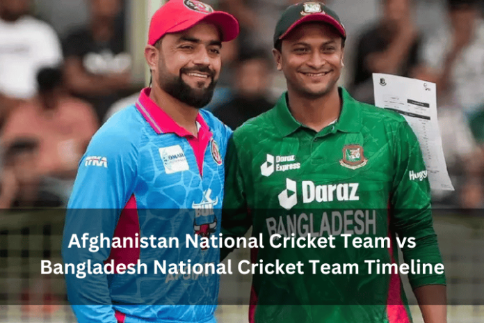 Afghanistan National Cricket Team vs Bangladesh National Cricket Team Timeline