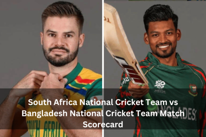 South Africa National Cricket Team vs Bangladesh National Cricket Team Match Scorecard