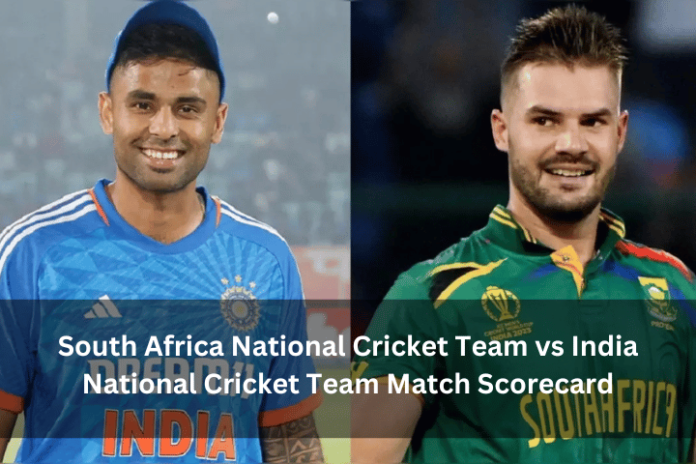 South Africa National Cricket Team vs India National Cricket Team Match Scorecard