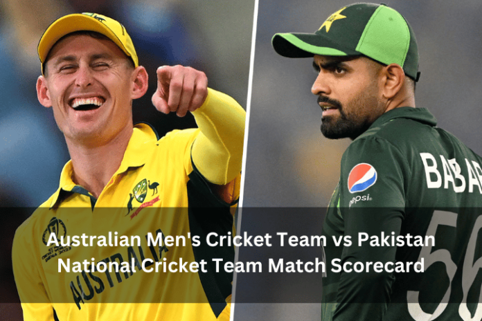 Australian Men's Cricket Team vs Pakistan National Cricket Team Match Scorecard