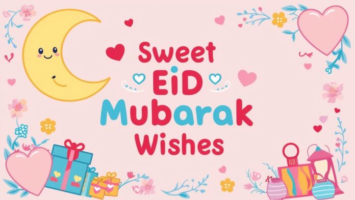 What is the sweet message for Eid Mubarak