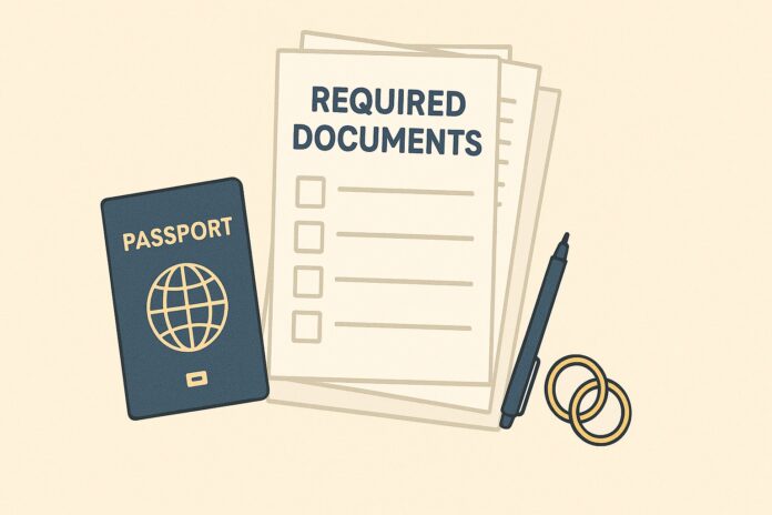 K-1 Visa Documents Checklist K-1 Visa Documents Checklist